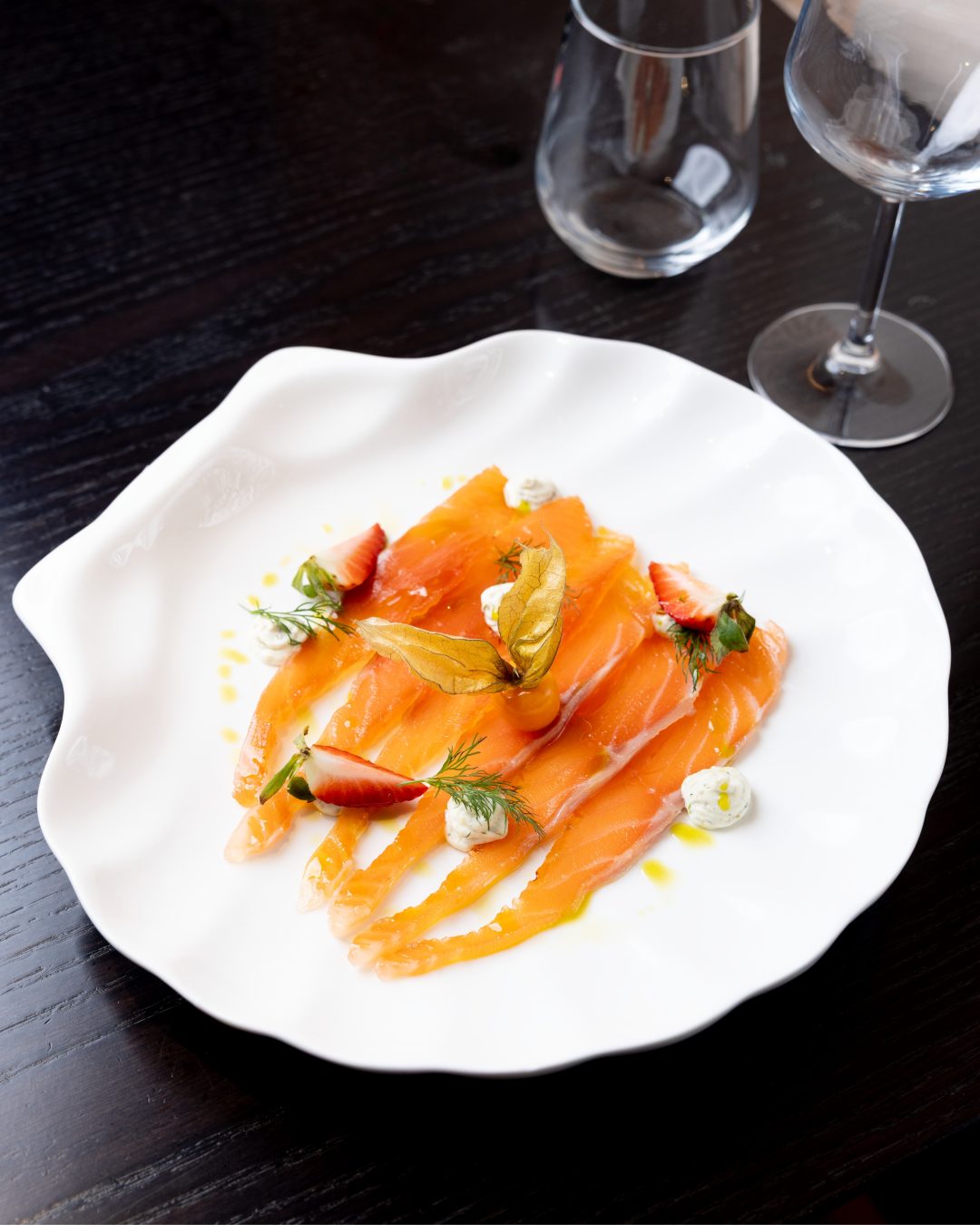 Carpaccio salmoni